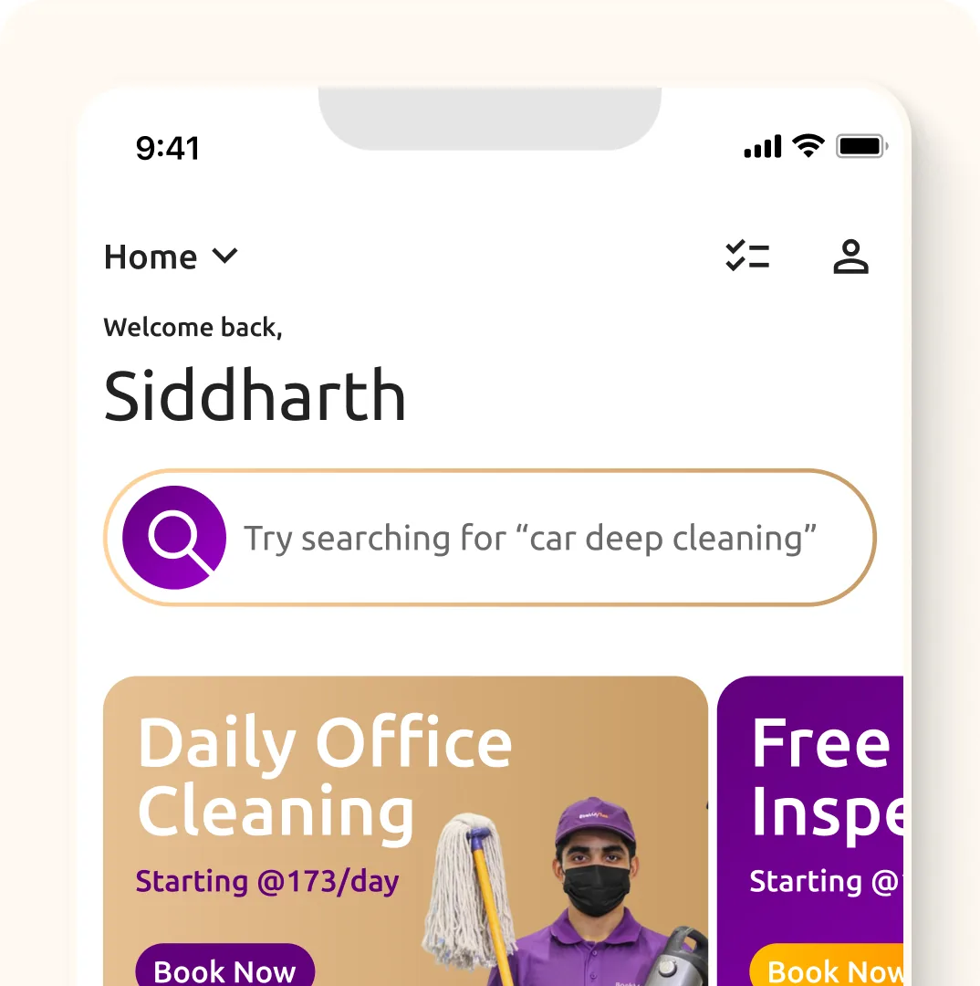BookMyTask app